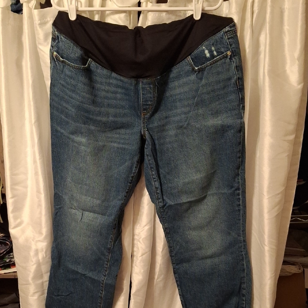 LOFT Blue Maternity Jeggings 16M 💜💜💜💜